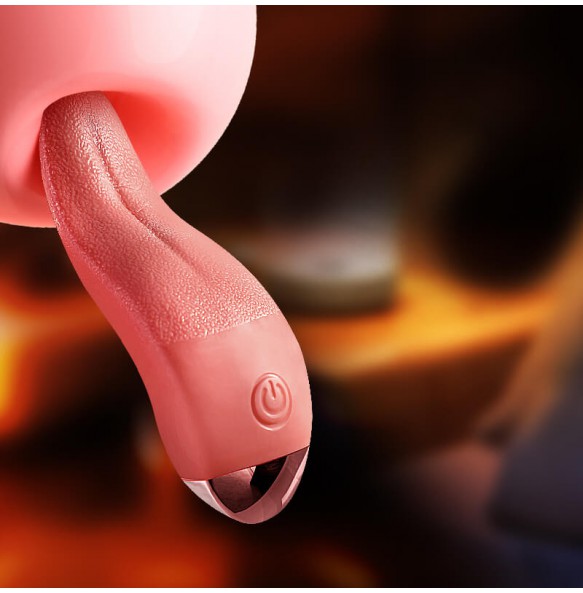MizzZee - Dreamy Magic Tongue Massager Vibrator (Chargeable - Pink)